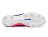 Nike Men's Tiempo Ligera Pro FG White/Race Blue Sole