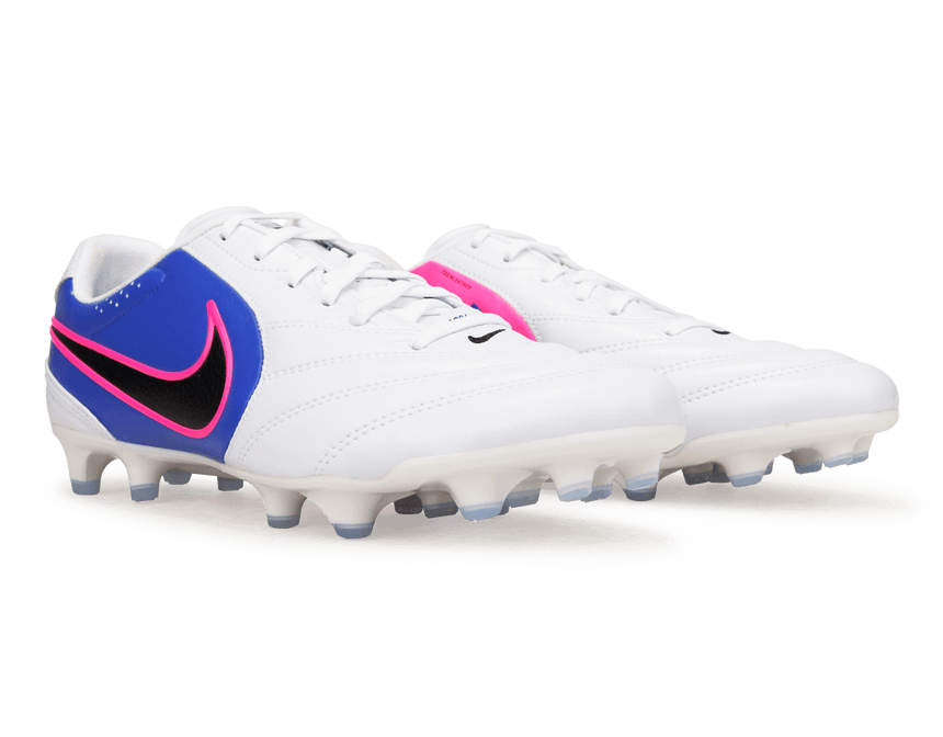 Nike Men's Tiempo Ligera Pro FG White/Race Blue Together