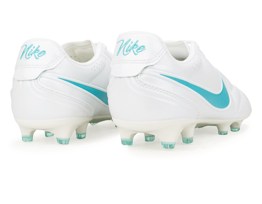 Nike Men's Tiempo Ligera Pro FG White Heel