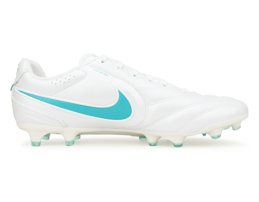 Nike Men's Tiempo Ligera Pro FG White Side