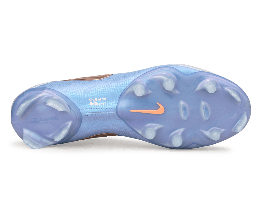 Nike Men's Tiempo Maestro Elite FG Soccer Cleats LV8 Ghost/Crimson Tint Sole