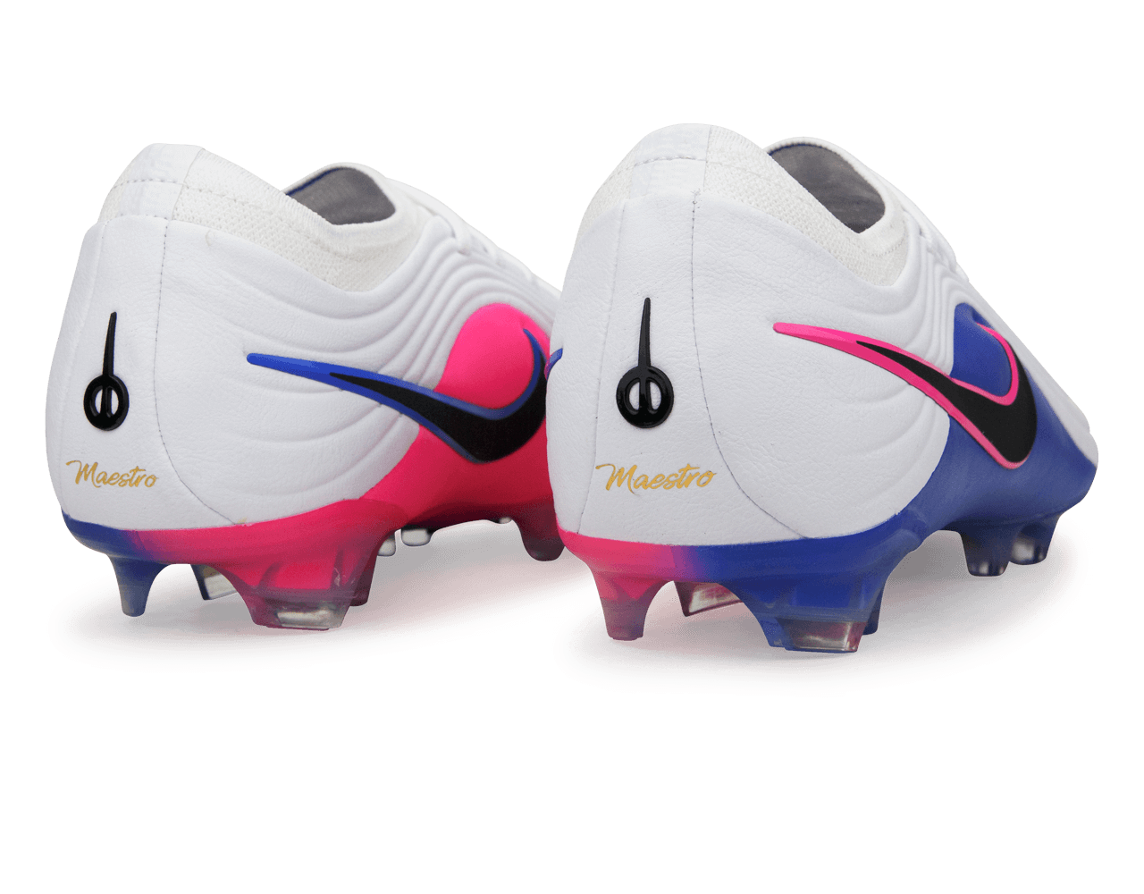 Nike Men's Tiempo Maestro Elite FG White/Racer Blue/Pink Rear