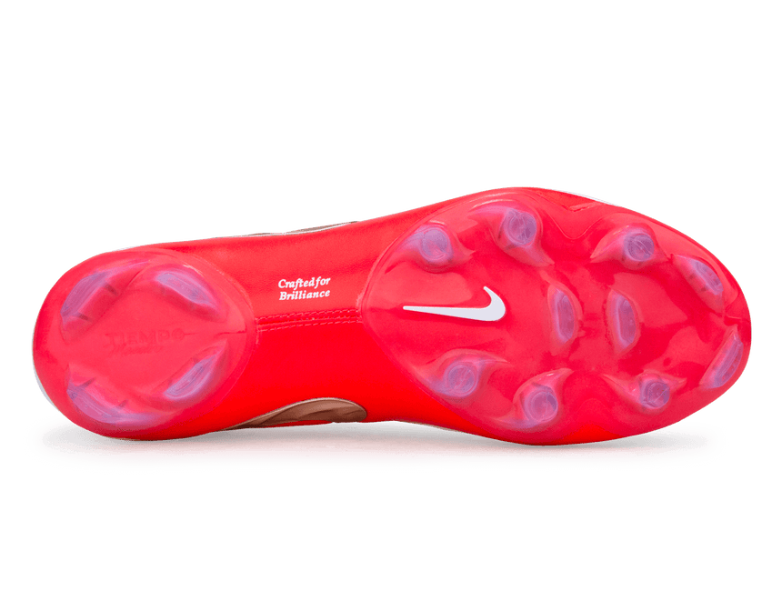 Nike Men's Tiempo Maestro Elite FG White/Bright Crimson Sole