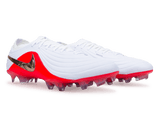 Nike Men's Tiempo Maestro Elite FG White/Bright Crimson Side
