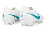 Nike Men's Tiempo Maestro Elite FG White  Heel