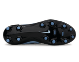 Nike Men's Tiempo Ligera Pro FG Black/Ice Blue Sole