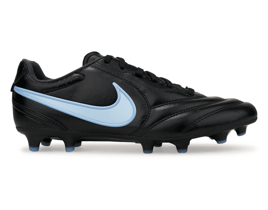 Nike Men's Tiempo Ligera Pro FG Black/Ice Blue