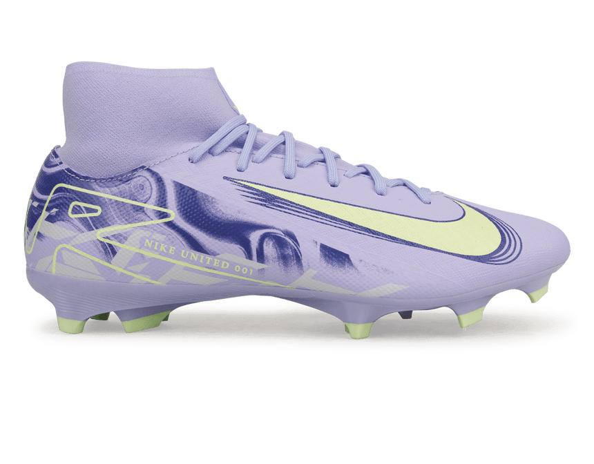 Nike Men's Zoom United Mercurial Superfly 10 Academy FG/MG Purple