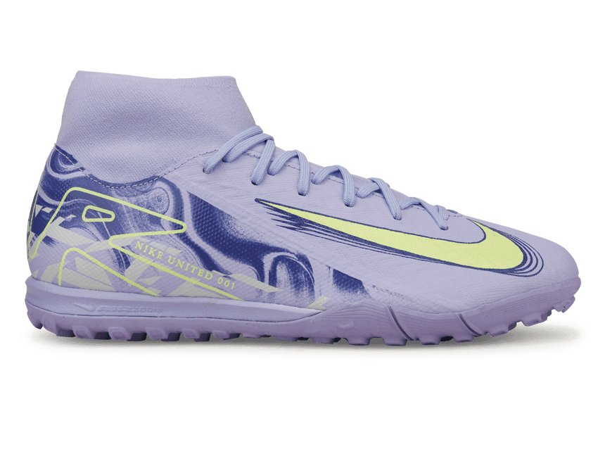 Nike Men's United Zoom Mercurial Superfly 10 Academy TF Purple