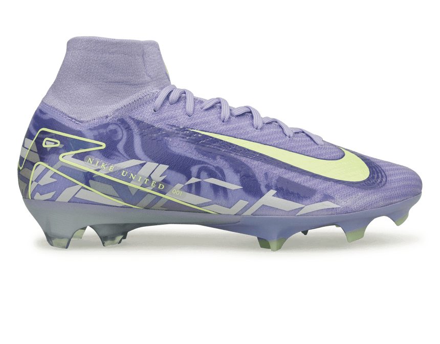 Nike Men's United Mercurial Superfly Elite FG Purple Agate/Barely Volt