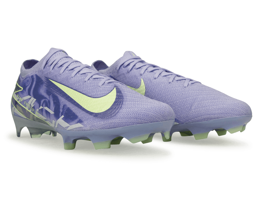 Nike Men's United Mercurial Vapor 16 Elite FG Purple Agate/Barely Volt Together