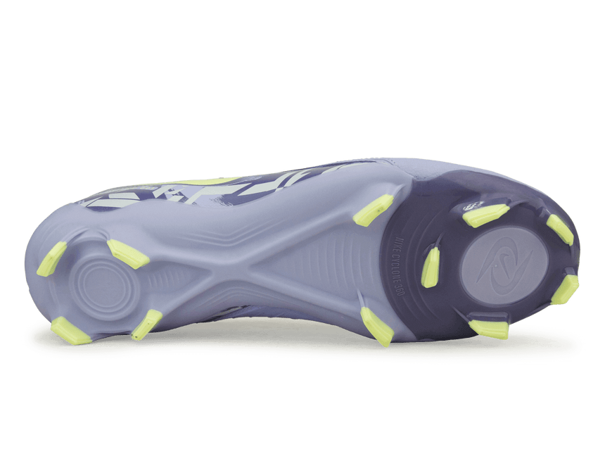 Nike Men's United Phantom GX II Academy FG/MG Purple Agate/Barely Volt Sole