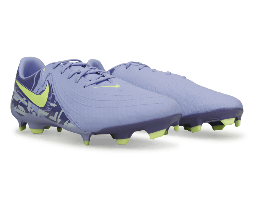Nike Men's United Phantom GX II Academy FG/MG Purple Agate/Barely Volt Together
