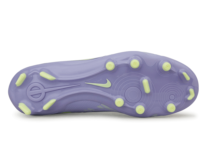 Nike Men's United Tiempo Legend 10 Academy FG/MG Purple Agate/Barley Volt Sole