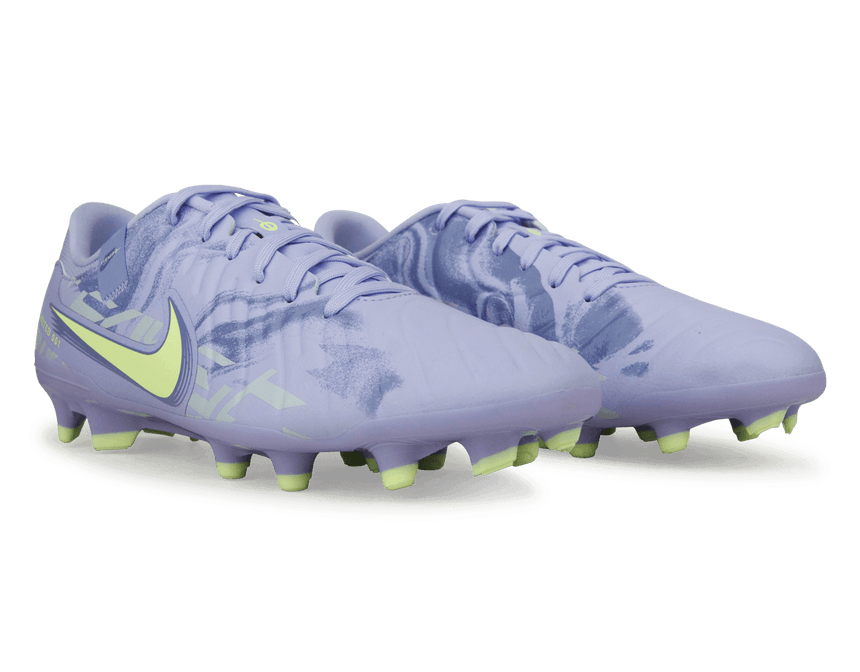 Nike Men's United Tiempo Legend 10 Academy FG/MG Purple Agate/Barley Volt Together