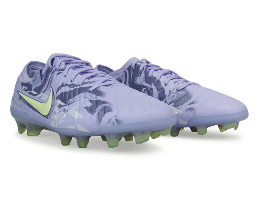 Nike Men's United Tiempo Legend 10 Elite FG Purple Agate/Barely Volt Together