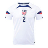 Nike Men's USA 2022/23 Home Jersey w/ Dest #2 Printing Front