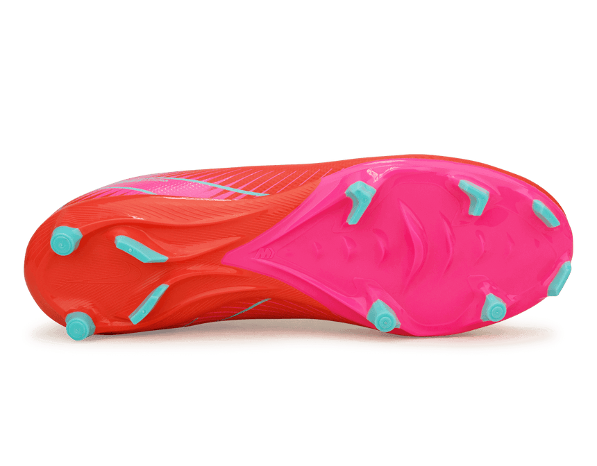 Nike Men's Zoom Mercurial Superfly 10 Academy FG/MG Ember Glow/Aurora Green Sole