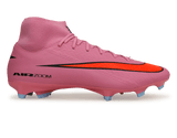 Nike Men's Zoom Mercurial Superfly 10 Academy FG/MG Magic Flamingo/Black