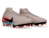 Nike Men's Zoom Mercurial Superfly 10 Academy FG/MG Silt Red/Racer Blue Together