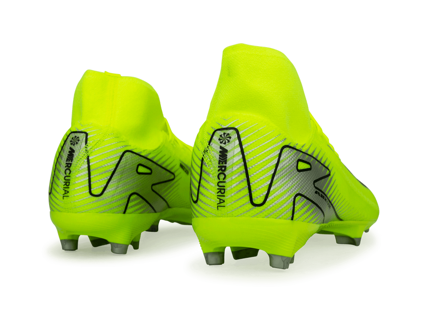 Nike Men's Zoom Mercurial Superfly 10 Academy FG/MG Volt/Black