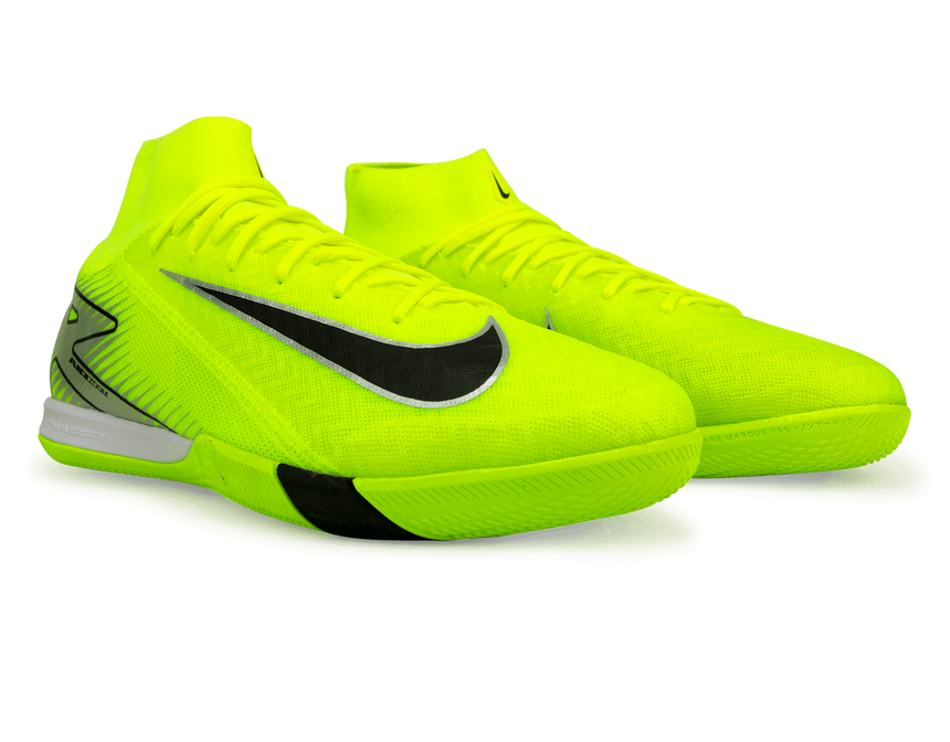 Nike Men's Zoom Mercurial Superfly 10 Academy IC Volt/Black Together