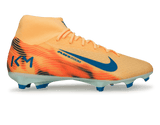 Nike Men's Zoom Mercurial Superfly 10 Academy 'Kylian Mbape' FG/MG Melon Tint/Igloo