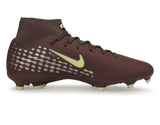 Nike Men's Zoom Mercurial Superfly 10 Academy 'Kylian Mbappe' FG/MG Plum Eclipse/Metallic Silver Side