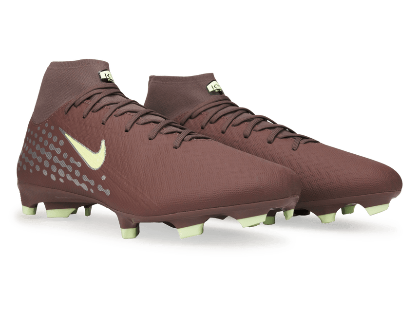 Nike Men's Zoom Mercurial Superfly 10 Academy 'Kylian Mbappe' FG/MG Plum Eclipse/Metallic Silver Together