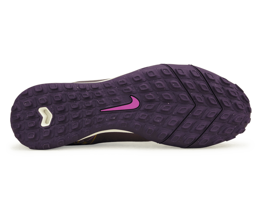Nike Men's Zoom Mercurial Superfly 10 Academy KM TF Grand Purple/Pale Ivory Soleplate