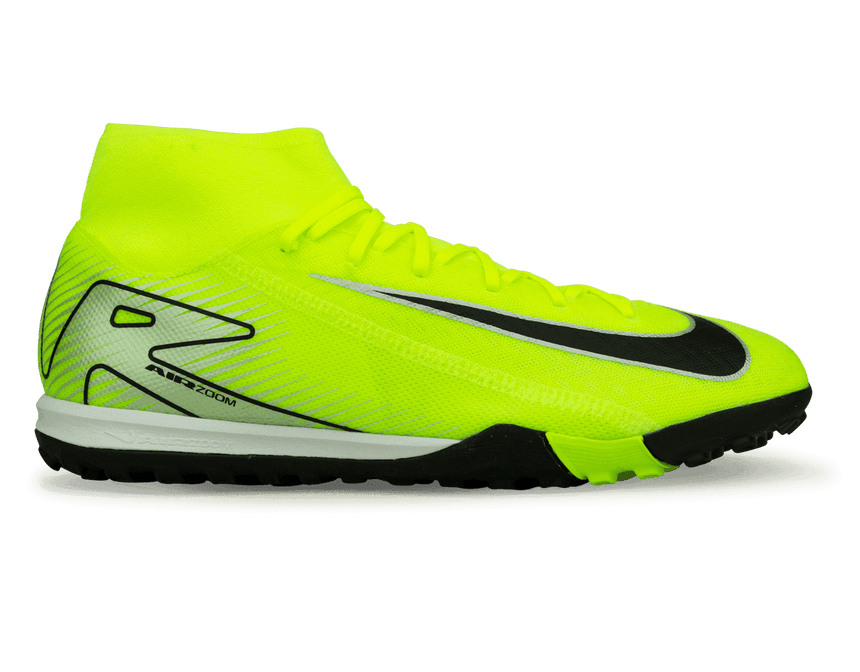 Nike Men's Zoom Mercurial Superfly 10 Academy TF Volt/Black