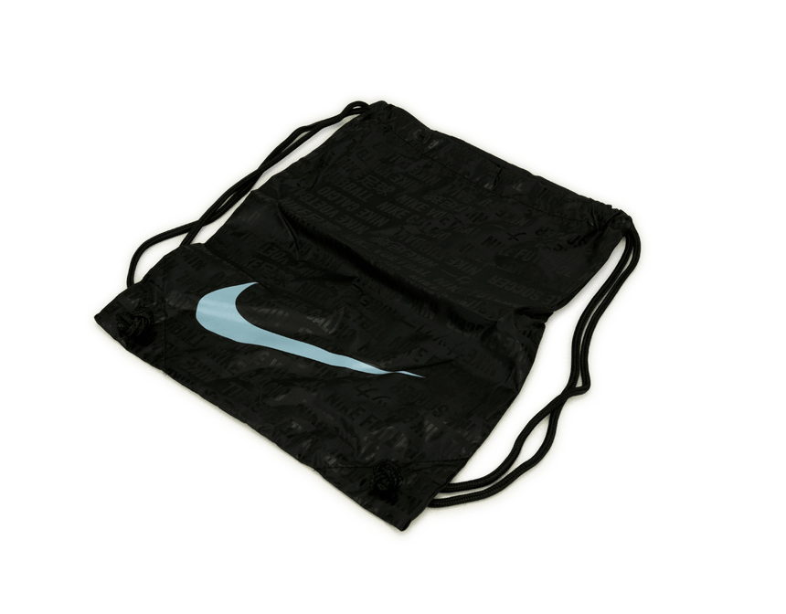 Nike Men's Zoom Mercurial Superfly 10 Elite FG  Black/Ice Blue Shoebag