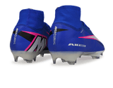 Nike Men's Zoom Mercurial Superfly 10 Elite FG Blue/White Rear