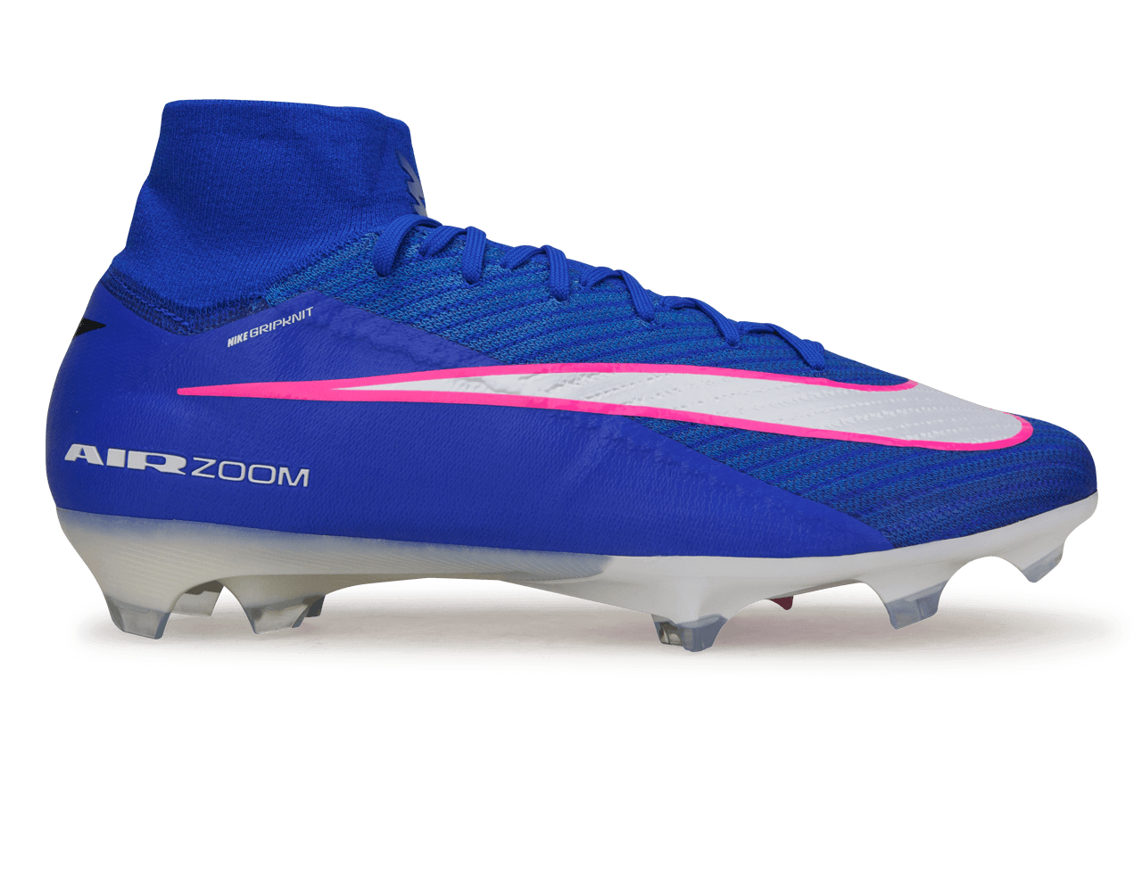 Nike Men's Zoom Mercurial Superfly 10 Elite FG Racer Blue/White Nike Men's Zoom Mercurial Superfly 10 Elite FG Racer Blue/White