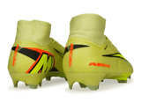 Nike Men's Zoom Mercurial Superfly 10 Elite FG Volt/Hyper Crimson Back