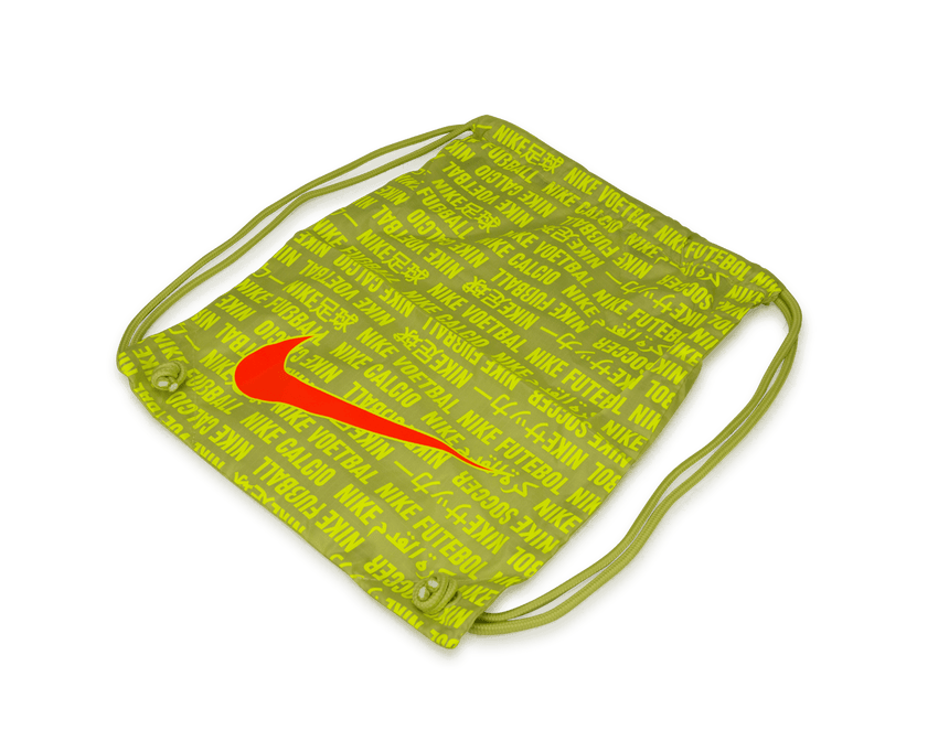 Nike Men's Zoom Mercurial Superfly 10 Elite FG Volt/Hyper Crimson Shoe bag