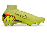 Nike Men's Zoom Mercurial Superfly 10 Elite FG Volt/Hyper Crimson Side