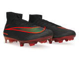 Nike Men's Zoom Mercurial Superfly 10 Elite FG LV8 Black/Hyper Crimson Together