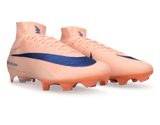 Nike Men's Zoom Mercurial Superfly 10 Elite FG LV8 Soccer Cleats Crimson Tint/Royal Pulse Together
