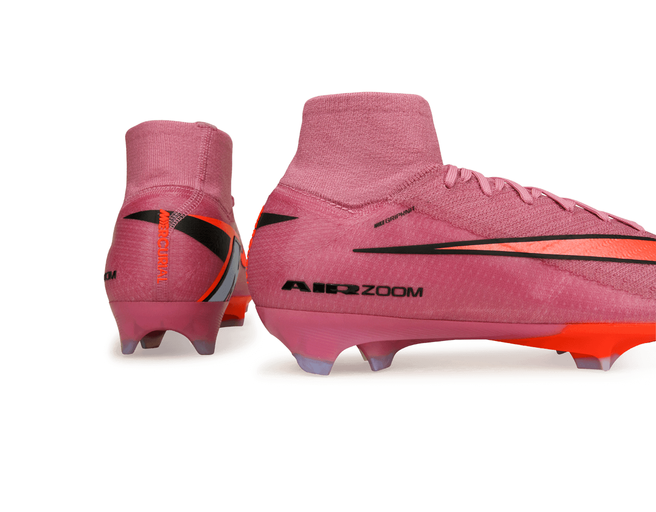 Nike Mercurial Superfly 10 Elite AG Pink Flamingo Cleats FQ8339-600 Mens Size 12 Nike Mercurial Superfly 10 Elite AG Artificial Ground Cleats  main image 2