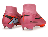 Nike Men's Zoom Mercurial Superfly 10 Elite FG Magic Flamingo/Black Rear