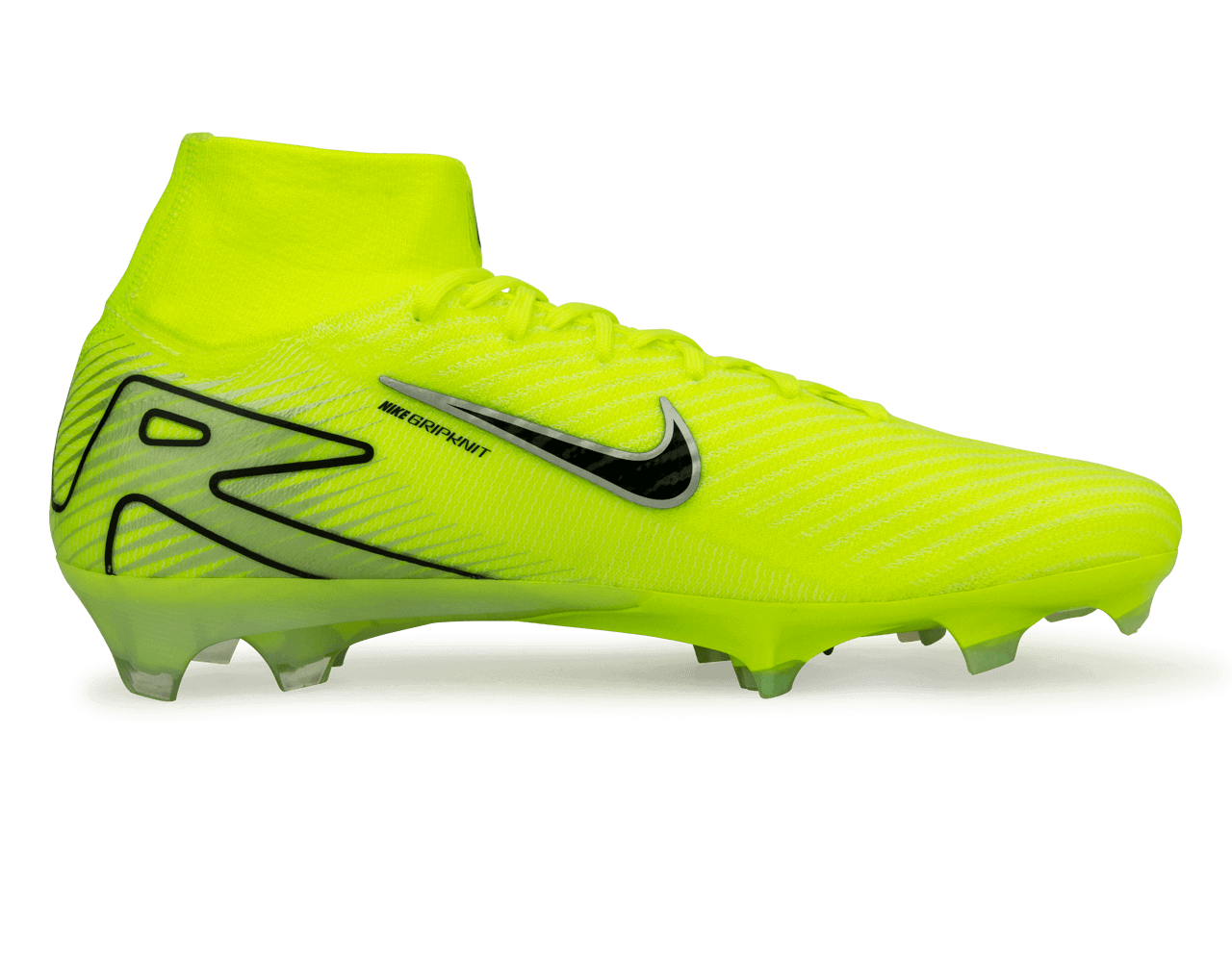 Nike Men's Zoom Mercurial Superfly 10 Elite FG Volt/Black Nike Men's Zoom Mercurial Superfly 10 Elite FG Volt/Black