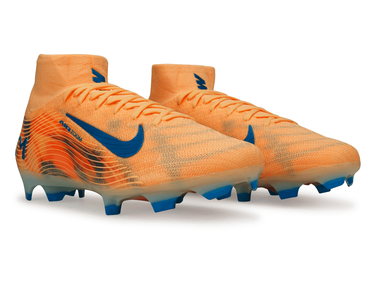 Cleats Nike Zoom Mercurial Superfly 10 Elite Kylian Mbappé FG - Orange | - Football boots & equipment