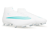 Nike Men's Zoom Mercurial Superfly 11 Academy FG/MG White/Dusty Cactus Pair