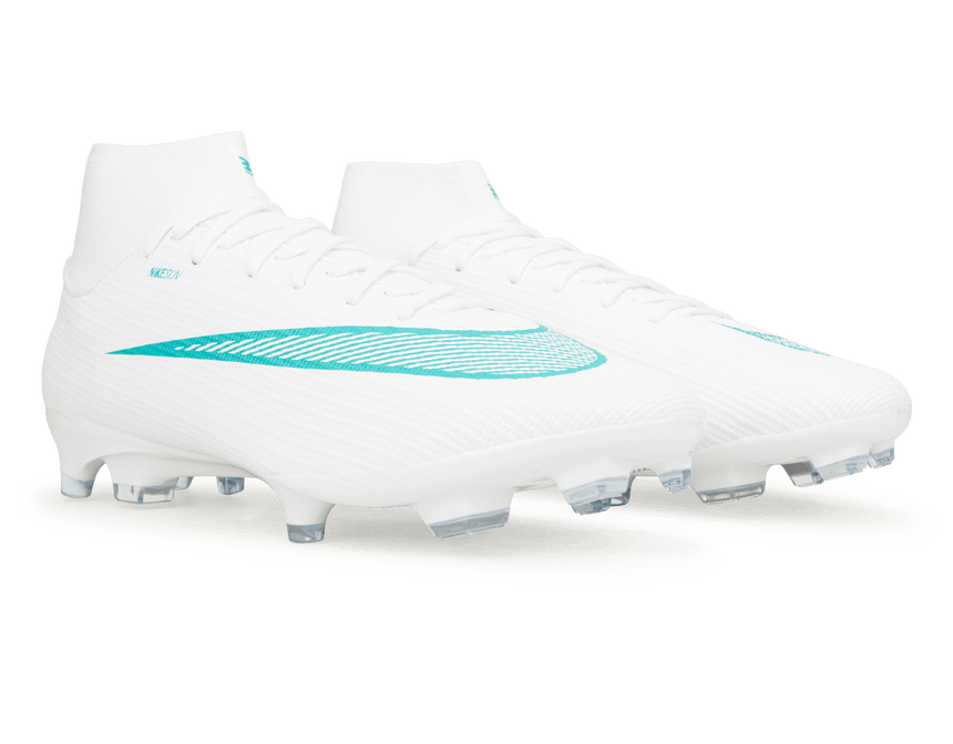 Nike Men's Zoom Mercurial Superfly 11 Academy FG/MG White/Dusty Cactus Pair