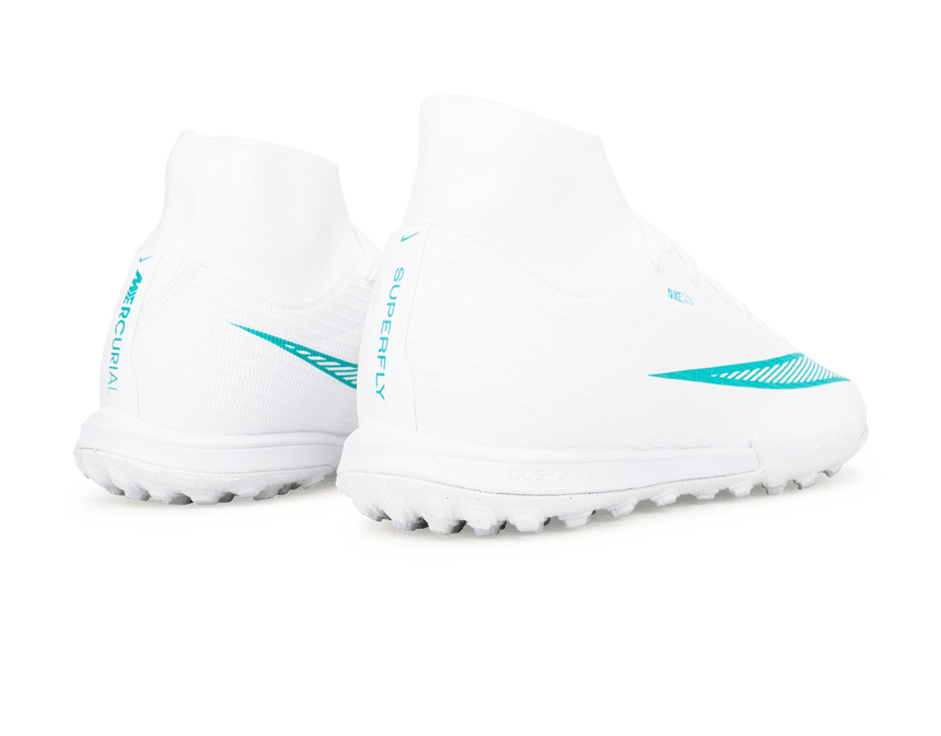 Nike Men's Zoom Mercurial Superfly 11 Academy TF White/Dusty Cactus Heel