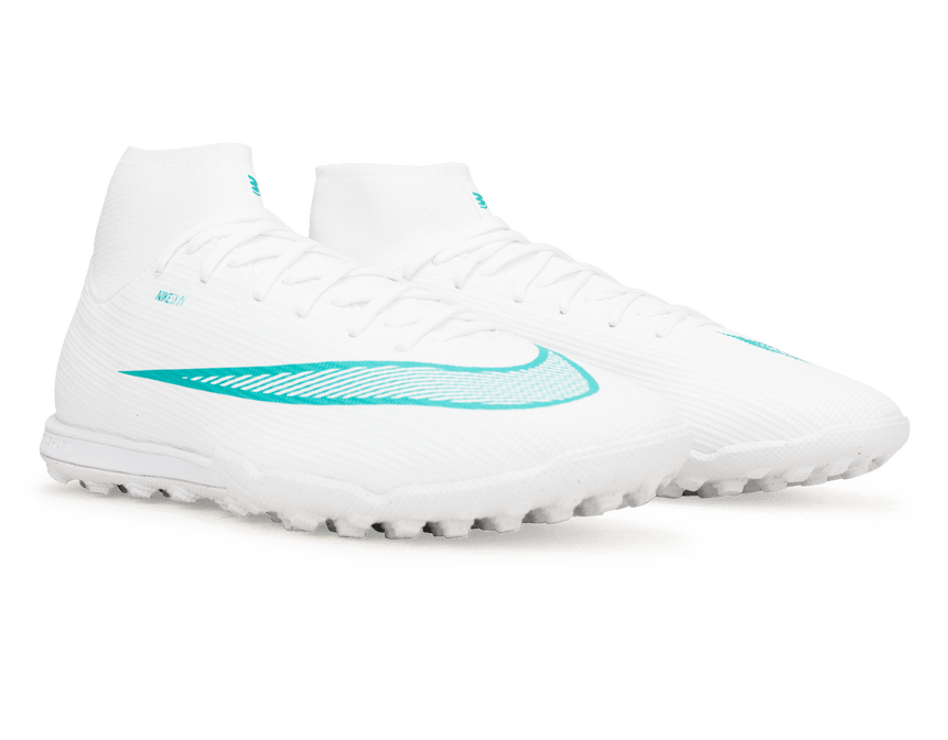 Nike Men's Zoom Mercurial Superfly 11 Academy TF White/Dusty Cactus Pair