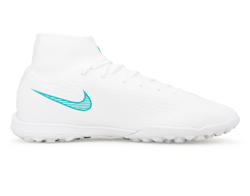 Nike Men's Zoom Mercurial Superfly 11 Academy TF White/Dusty Cactus Side