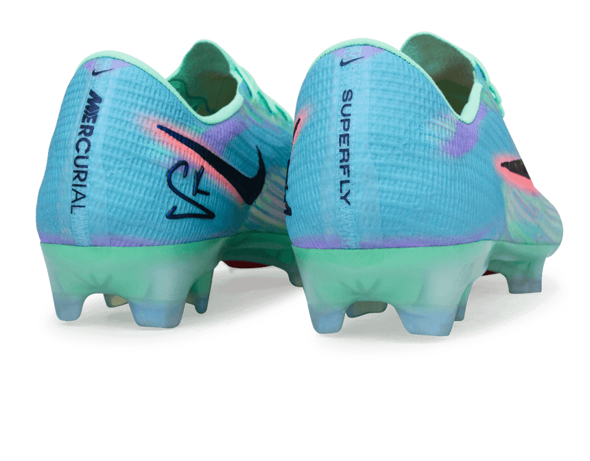 Nike Men's Zoom Mercurial Superfly 11 Elite Sam Kerr FG Green Glow/Black Heel
