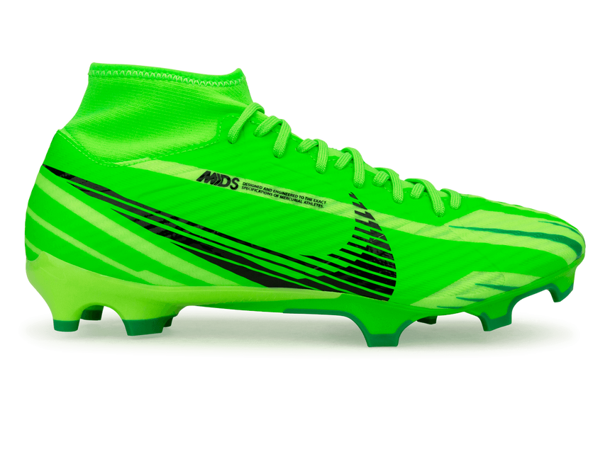 Nike Men's Zoom Mercurial Superfly 9 Academy MDS FG/MG Green